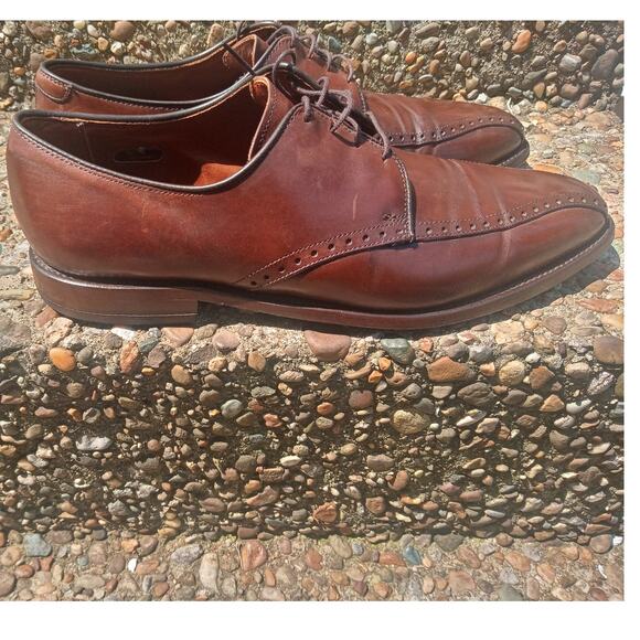 Allen Edmond Brown Bicycle Toe Oxfords -Size 11.5 B / Style # 10434 - Picture 5 of 10